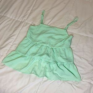 Mint green Summer tank top